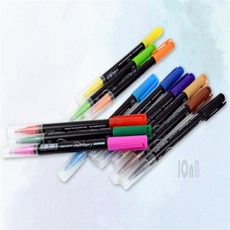 아이온비 캘리그라피펜 수성마카세트, 6색