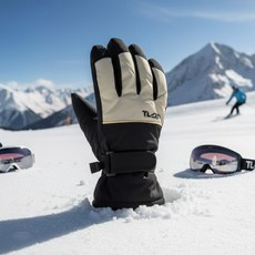 칸쿤 스키장갑 아동/성인/주니어 3size 스마트터치/방한/방수장갑, SG_03 블랙S, 1개