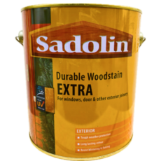 Sadolin戶外木構專用護木油性漆，耐候持久，保護木材，適用於窗戶、門等外部木工