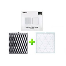 삼성 정품 AX90N9081WWD 사용 공기청정기 필터세트M (탈취+헤파) (101D) (HJ솔B 증정), [삼성 ] AX90N9081WWD 무풍 큐브 공기청정기, 1개
