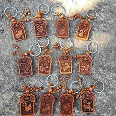 띠별 복숭아나무 행운 부적 십이지신 액운, 개