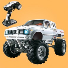 헝관 HG-P407 타미야 부르져 RC카 풀메탈 RC 4륜구동 1대10, P-407 화이트(라이트추가), 1개