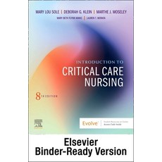 (영문도서) Introduction to Critical Care Nursing - Binder Ready Loose Leaf, Elsevier, English, 9780443126772