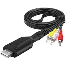 체리스팟 D33W RCA to USB 비디오 캡처 VHS DVD 캠코더 게임기 PC저장 변환기