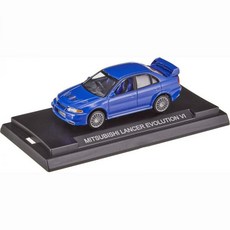 카리스마 미쓰비시 랜서 에볼루션 6 1/64 다이캐스트 미니카 랜스블루