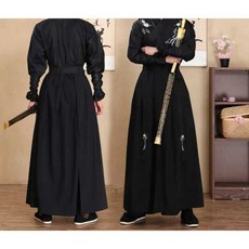 호위무사 컨셉 복장 졸업사진 행사 코스프레 의상 S 칼라 자수 핑크