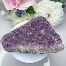 紫鈦晶簇 Amethyst Rutilated Quartz 尺寸:17*13*5 公分, 1個