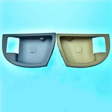 기아 도어 내부 핸들 프레임 전면 후면 슬롯 액세서리 현대 산타페 2006-2012, 1pc rear right beige, 1개