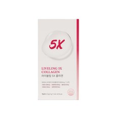liveling 5X 膠原蛋白 14入, 1盒, 210g