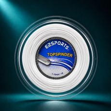 EZSPORTS TOPSPINDER 六角網球線, 白色, 1個