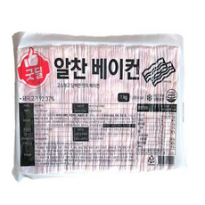CJ베이컨베이컨 CJ 알찬베이컨, 1개, 1kg
