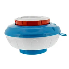 수영장 공급 풀 염소 가능한 태블릿 뷰 가득 리필이 똑바로 디스펜서 부유 직경 서클 앤 때 평평할 스파 조정 브롬 10 및 3 화학 찼을 필요할