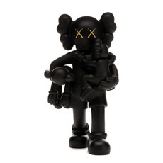 카우스 피규어 아트토이 팝아트 작품 KAWS Figure 홀리데이 컴패니언 클린슬레이트 Clean Slate, 블랙, 1개