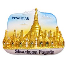 유로고 세계 여행 호주 네덜란드 이탈리아 유럽 마그넷 마그네틱 냉장고자석, A07.미얀마