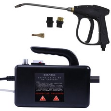 多功能蒸汽清潔機 高溫高壓清洗機 廚房油污清潔, 黑色套裝110V