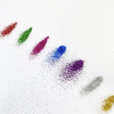 글리터 가루 유치원미술재료, 빨강