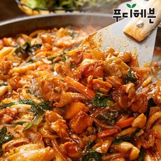 푸디헤븐 매콤달콤 황금비율 특제양념 칠대삼 순살 닭갈비 400g+400g, 01_칠대삼 순살닭갈비 400g+400g