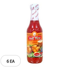 메이플로이 스위트 칠리 소스, 350g, 6개