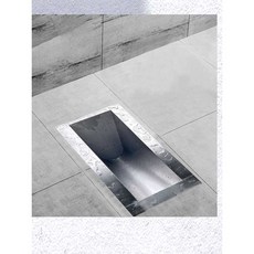 재래식 좌변기 변기 냄새 방지 플랩 SUS304 좌식 야외, 상세페이지 참고, 0.8T 80x28 (내경 73x18)