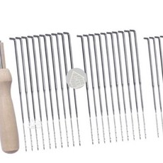 양모펠트 바늘세트 30p 니들펠트 니들펠트재료 양모펠트재료, 양모펠트바늘세트