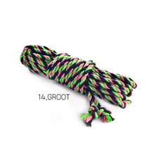 6.0mm 황마 로프 멀티 컬러 삼색 트위스트 마로프 아웃도어 등산로프 공예 주트로프 20컬러, 14.GROOT, 1개