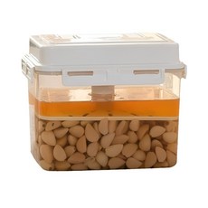 PZAA 누름판김치통 맛있는 주방 질 좋은 장아찌통 가정용 5L, 2개, 2.5L