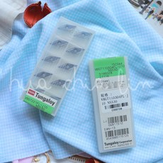 Tungaloy 東芝 VBGT110304FL-J10 NS530 車刀片，鋒利耐用，切割精準，適用於多種材質, 1個