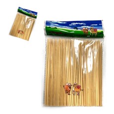 HD 산적꽂이 소형 꼬치 꼬지 막대 스틱 얇은 나무 12cm 80개입, 80개, 1개