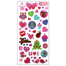 bmk KC인증 어린이 타투스티커 50종 귀여운 캐릭터 아동타투스티커, 1개, TC17