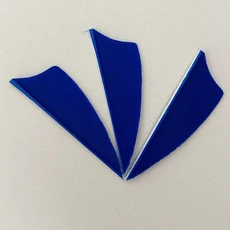 50 Pcs 양궁 스핀 베인 나선형 깃털 RW/LW 스티커 테이프 회전 Fletching DIY 화살표, 06 dark blue