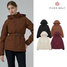 매장정품 푸마골프 B 신상벨트포함 튜브 스윙 패딩 여성 4컬러 택1 1491350