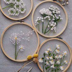 프랑스자수 패키지 자수세트 십자수 취미 도안, 상품선택, 1-십자수-국화, 1개