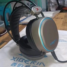 雙孔電腦耳機 頭戴式 有線帶麥, 如圖所示, 詳情頁內介紹