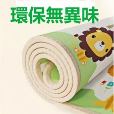Tonkon 嬰兒加厚泡棉爬行墊 防潮 低氣味, 雙面益智早教0/5cm/圖案隨機