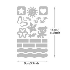 이로나 빛 반사 열전사 스티커 4종 의류 가방 소품 커스텀 전사지 아이콘 패치, 옵션 4 : 러블리 애니멀 & 키즈 아이콘 세트, 1개