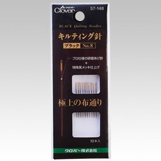 Clover 可樂牌 黑系列 壓針 手縫針, 1個