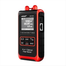 Noyafa 광섬유 파워 미터 시각 장애 탐지기 NF-916 VFL REF FC SC ST Rj45 광섬유 케이블 테스터 네트워크 도구, 사진 색상, 1개, 1cm