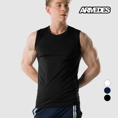 아르메데스 남성용 데일리 민소매 티셔츠 AR-123