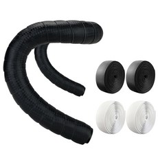 포니온 로드 자전거 바테잎 핸들바 그립 테이프, 1개, 블랙