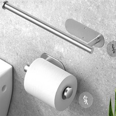 ELEL 휴지걸이 부착형휴지걸이, 롱