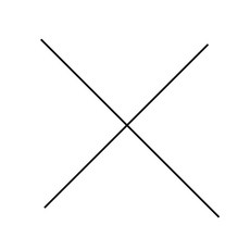 X, 화이트, 일반형, 5세트, 화이트