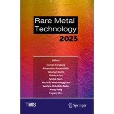 (영문도서) Rare Metal Technology 2025 Hardcover, Springer, English, 9783031811814