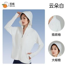 MIEJUA 插肩防曬衣 女薄款運動外套