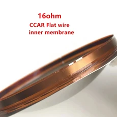 18 사운드 ND 2060 드라이버 옴 내부 멤브레인 용 8PCS 알루미늄 교체 다이어프램, 01 ccar flat wire 16ohm