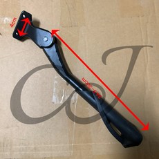 CJ Ebike 微型電動車電動輔助自行車側柱邊柱，輕巧耐用，提升停放穩定性, 1個, 螺絲