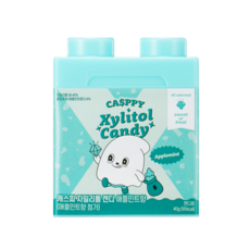 캐스피 자일리톨 캔디 애플민트향, 40g, 1개