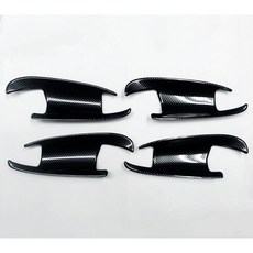 圓夢工廠 Benz X117 CLA180 CLA200 CLA220 卡夢碳纖款 車門把手防刮內襯飾貼