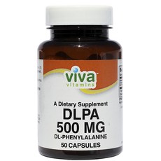 viva vitamins DLPA膠囊 500mg, 1罐, 50顆