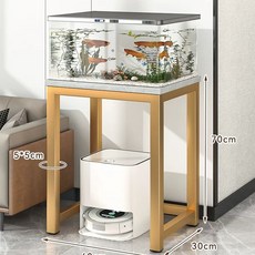 소파 틈새수납선반 로봇청소기 수납장 선반 보관함 사이드테이블, J. 그레이골드 프레임  길이 40 너비 30 높이 7