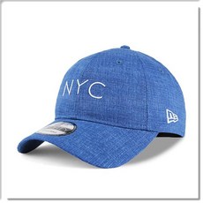 New Era NYC 棒球帽, 亞麻藍, 1個